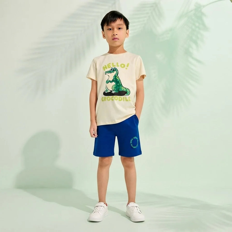 Sinsay Boy's Royal Blue Sweat Shorts