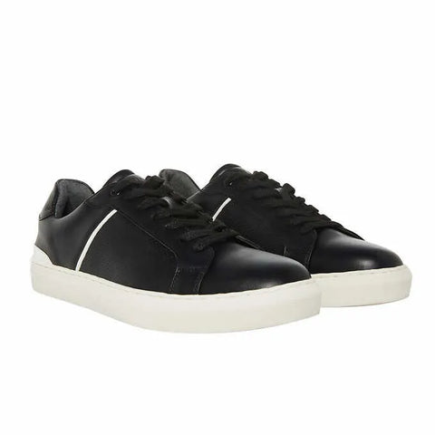 Steve Madden Men's P-COOPR Casual Court Sneaker Shoes Black Abs122(shoes 28) shr