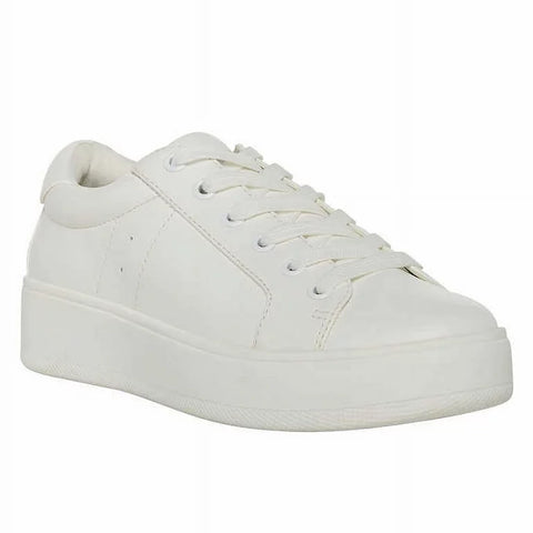 Steve Madden Women's White Sneaker  ABS120(shoes 28) SHR