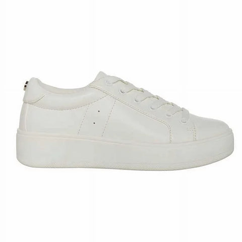 Steve Madden Women's White Sneaker  ABS120(shoes 28,70) SHR