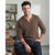 Tommy Bahama Men's Brown V-Neck Sweater
