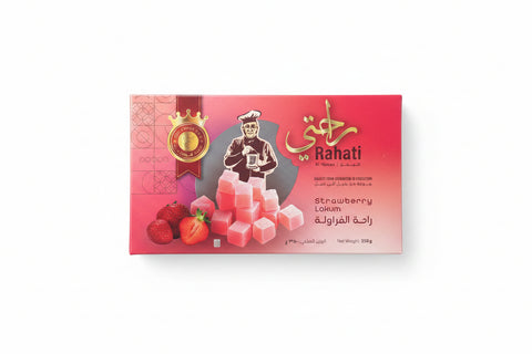 Al Yaman Rahati Strawberry Lokum 350g | Al Yaman In Lebanon