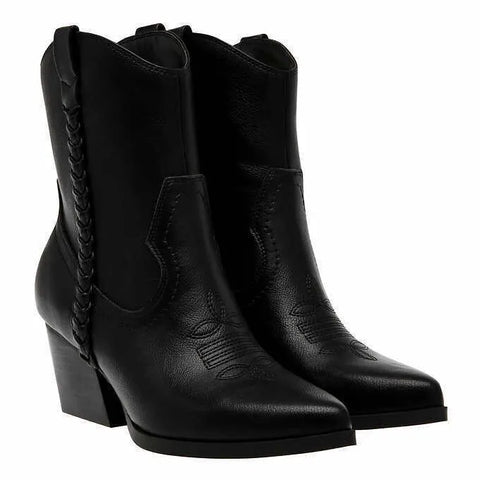 Dolce Vita Women's Western Boots Black ABS98(shoes 28,57)
