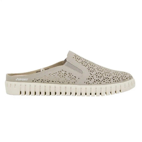 JSport Women’s Floral Slip on Mule Shoe, Taupe Slipper | JSport In Lebanon