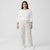 Charter Club Women's White All Over Printed Pajama Bottom