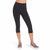 Skechers Women's Black 2 Exterior Side Pockets Athletic Leggings