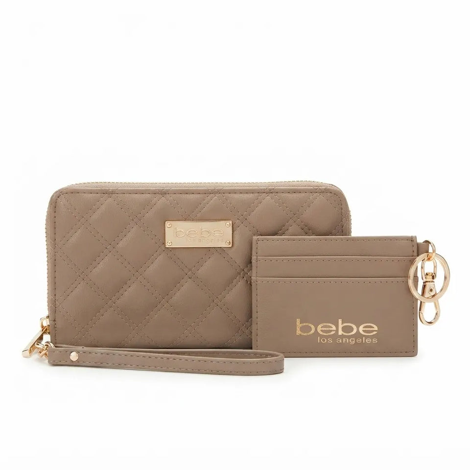 Bebe Women's Taupe Jessica Wallet
