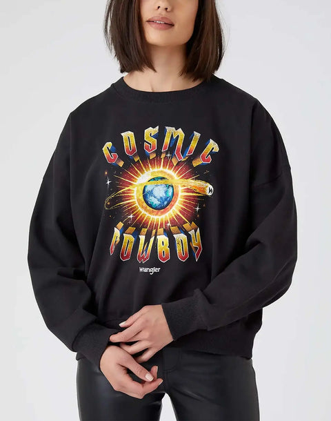 Wrangle Women's Black Long-Sleeve Sweatshirt| Wrangler in Lebanon
