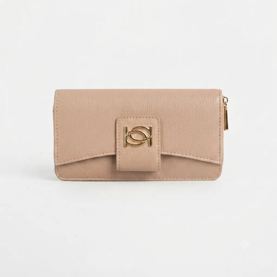 Bebe Women's Beige Lupe Wallet
