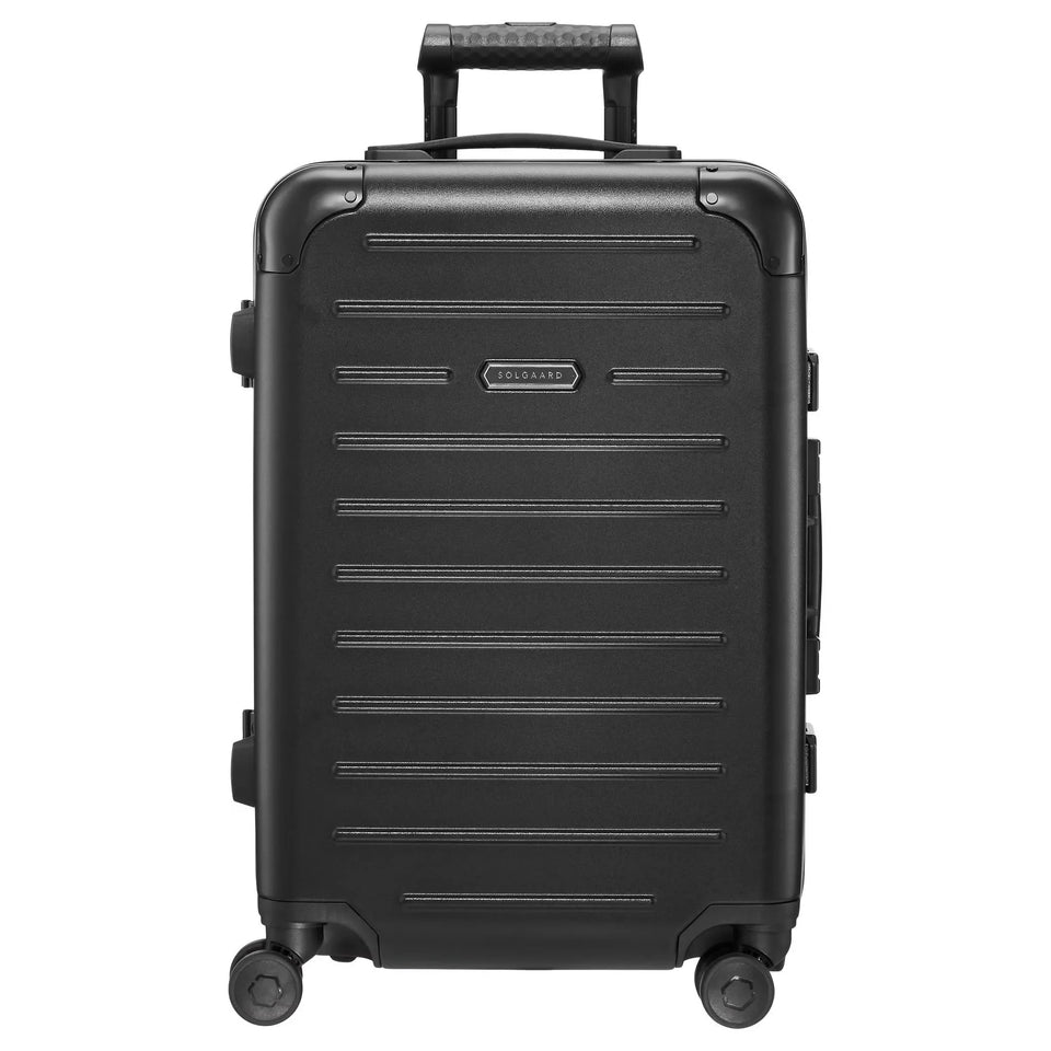 Solgaard Black Hard Shell Suitcase