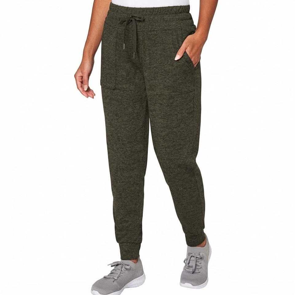 Mondetta Women's Olive Green Casual Sweatpants