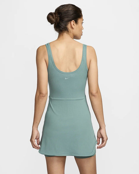 Nike  Women's Green  One Dri-FIT Scoop Neck Sleeveless Romper  |  Nike in Lebanon