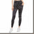 Danskin Women's Grey & Black Tie Dye Crinkle High Waist Leggings