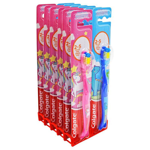 Colgate Kids (2-5 Years) Extra Soft Toothbrush - Assorted Colors