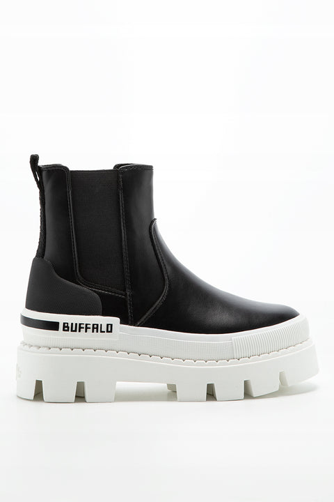Buffalo Women's Black Raven Chelsea Ankle Boots | Buffalo In Lebanon