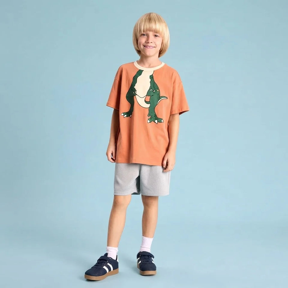 Sinsay Boy's Light Grey Jersey Short