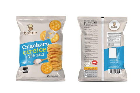 Baker Crackers Circles Sea Salt 250g