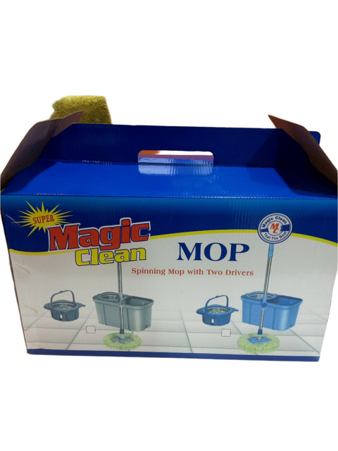 Magic Clean Spinning Mop With Two Drivers (MC 041)