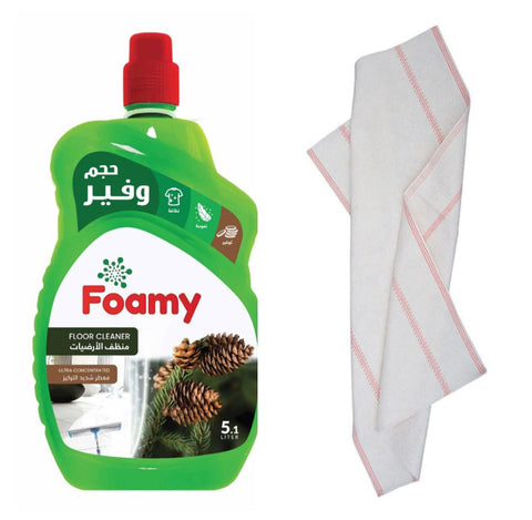 Foamy Floor Cleaner 5.1L + Mop Free |Foamy In Lebanon