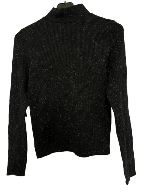 Planet Heart Women's Black Sparkle Long-Sleeve Blouse | Planet Heart in Lebanon