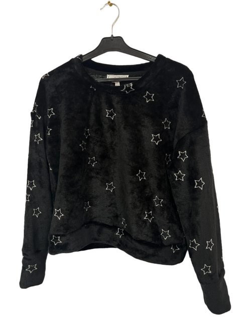 Hippie Rose Women's Black Crewneck Star-Printed Sweatshirt  |Hippie Rose in Lebanon
