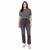 Well Worn Women's Washed Black High-Rise Classic Straight Jeans