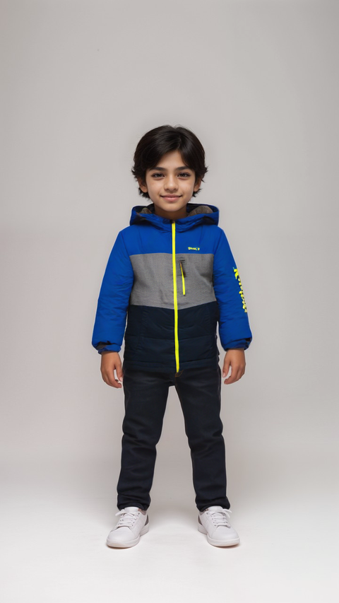 Hurley Boy's Blue/Grey Zipper Snow Jacket  | Hurley in Lebanon