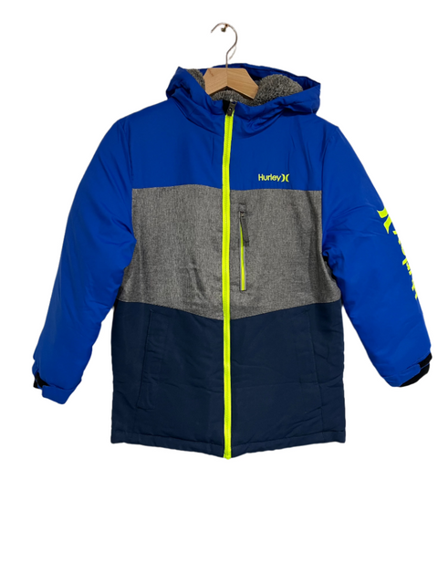 Hurley Boy's Blue/Grey Zipper Snow Jacket  | Hurley in Lebanon
