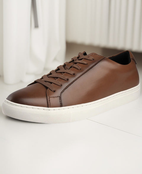Alfani Men's Brown  Grayson Lace-Up Sneakers | Alfani  in Lebanon