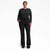 Roxy Women's Black Solid Performance Softshell Snow Pants