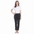 Hilary Radley Women's Black Built Tummy Control Panel Pants