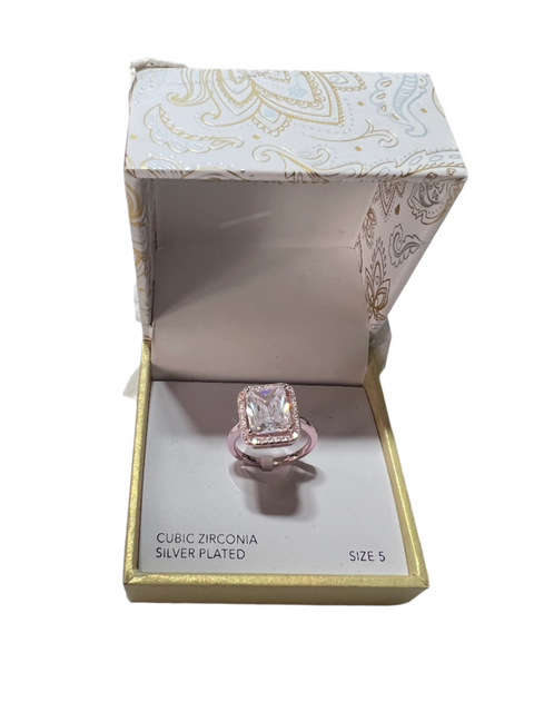 Charter Club Women's Rose Gold Cubic Zirconia Ring| Charter Club in Lebanon
