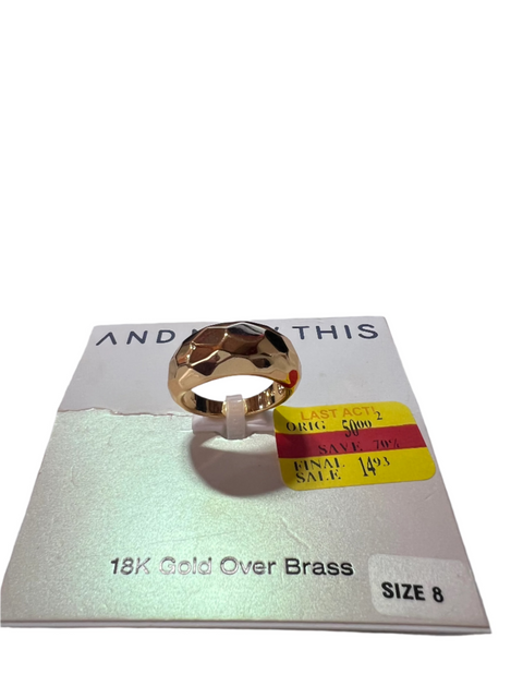 And Now This Women's Gold Plated Ring | And Now This  in Lebanon