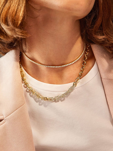 BaubleBar Women's Gold Heidi Necklace | BaubleBar In Lebanon