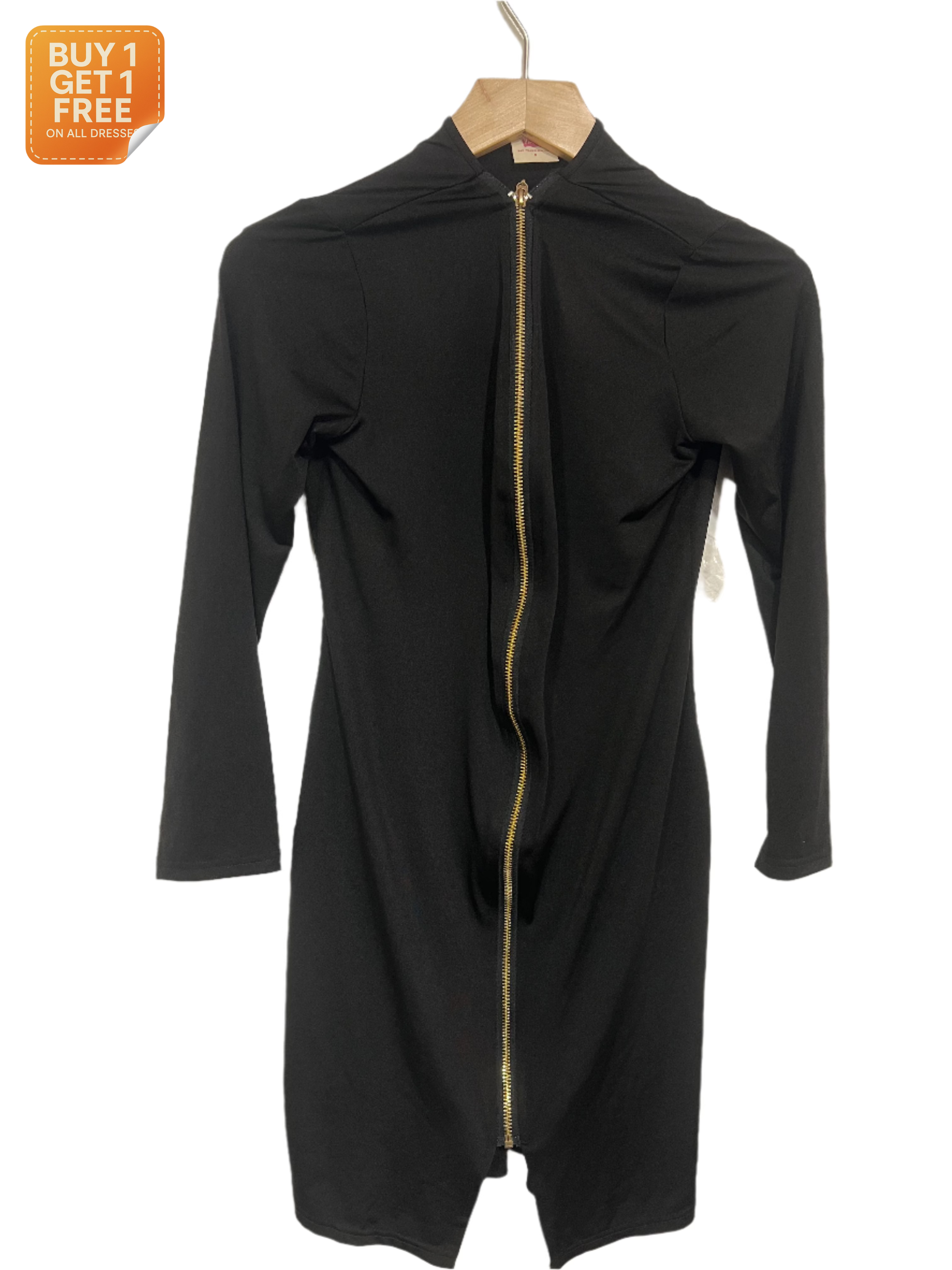 Levi's Women's Black Short Long Sleeve Dress| Levi's in Lebanon