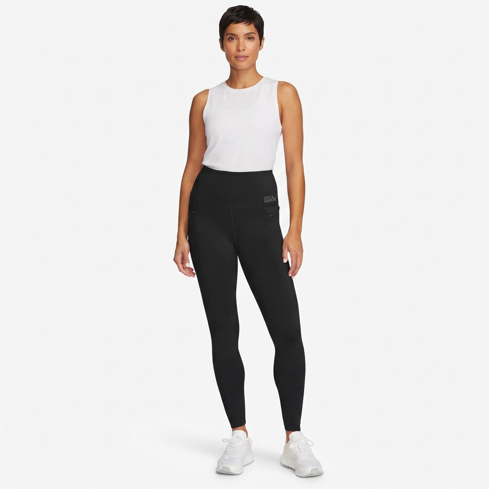 Eddie Bauer Women's Black High Rise Athletic Leggings