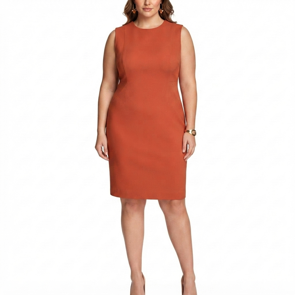 Donna Karan Women's Break Sleeveless Dress