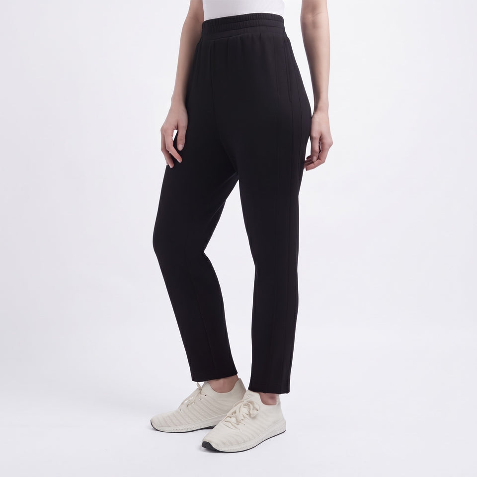 Danskin Women's Black High-Waist Sweatpants