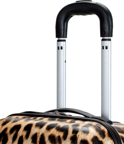 Rockland Women's Black Leopard 20-inch Lightweight Hardside Spinner | Rockland In Lebanon