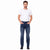 Urban Star Men's Dark Blue Regular-Fit Denim Jeans