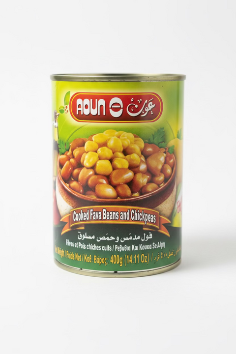 Aoun Fava Beans And Chickpeas 400g |Aoun In Lebanon