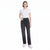 Gloria Vanderbilt Women's Washed Black High Rise Relaxed Straight Jeans