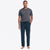 Nautica Men's Navy & Black Plaid Flannel Pajama Bottom