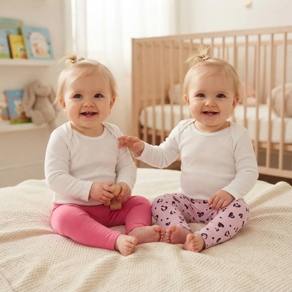 Sinsay Baby Girl's Lavender & Pink 2 Pack Of Leggings