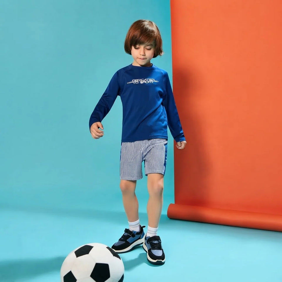 Sinsay Boy's Navy UPF 40+ Active 2-Piece Football Set