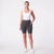 Mondetta Women's Black Ribbed High-Waisted Pocket Biker Short