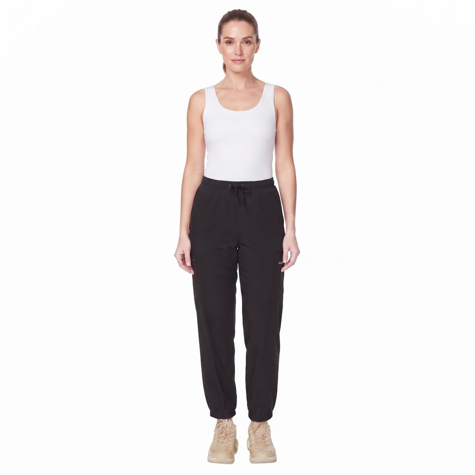 Merrell Women's Black Fleece Lined Jogger Pants
