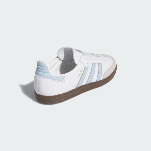 Adidas Men's White & Blue Samba OG Sneakers | Adidas In Lebanon