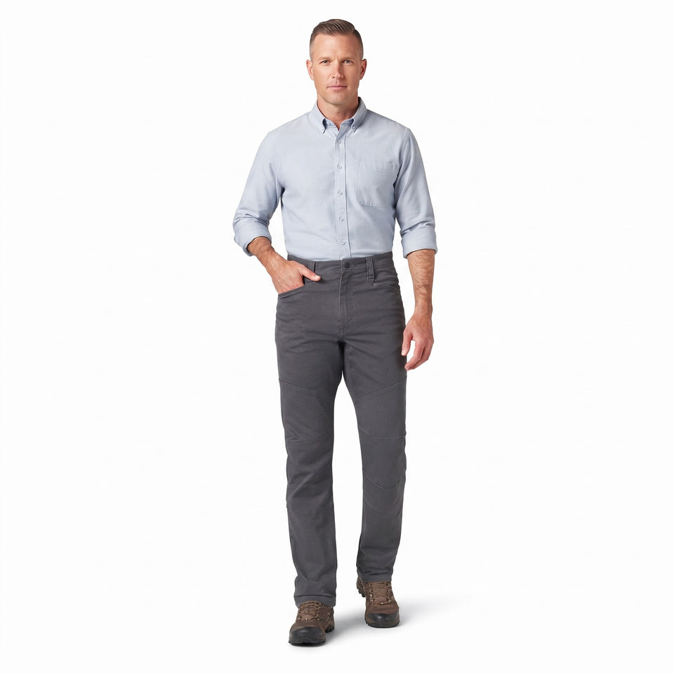 Wrangler Men's Dark Grey Reinforced Utility Pants