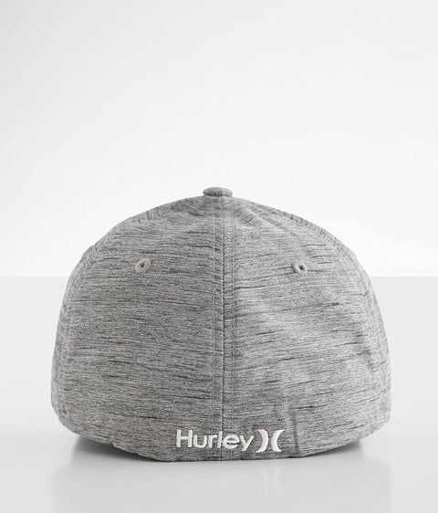 Hurley Men's Dark Smoke Grey Phantom Resist H20-Dri Flex Hat | Hurley In Lebanon